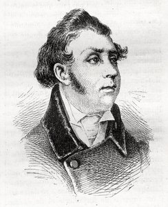 Francois Charles (Francois-Charles) Dulong - ranskalainen lakimies ja poliitikko - 1792-1834 - kaiverrus tekijältä Unknown artist