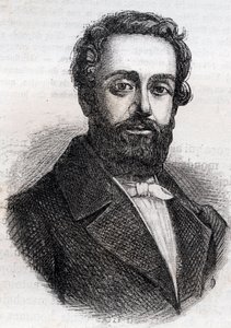 Francois Rose Joseph Degousee 1795 -1862 sotilas-, rakennusinsinööri ja valtiollinen poliitikko Kaiverrus vuodelta 1882 kirjassa "Histoire de dix ans: 1830-1840" Louis-Blanc (1811-1882) tekijältä Unknown artist