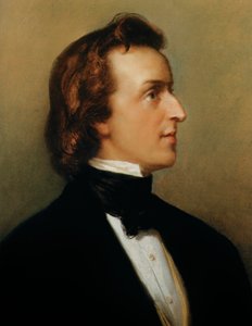 Frederic Chopin: puolalainen säveltäjä ja pianisti tekijältä Unknown artist