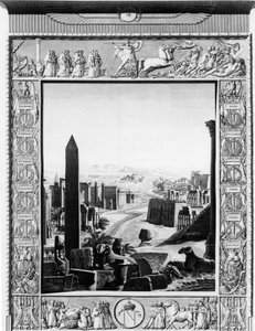 Frontispice of "" Kuvaus Egyptistä"" - 1800-luvun alku tekijältä Unknown artist