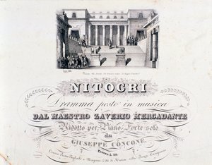 Nitocrin frontispice, Mercadanten työ tekijältä Unknown artist