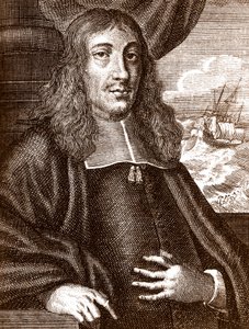 Gautier (Wouter) Schouten (1638-1704) hollantilainen tutkimusmatkailija tekijältä Unknown artist