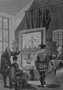 Saksan talonpoikaissota (1524-1526): Jos Fritz maalari Heilbronnissa, Jos Fritz (syntynyt 1470; kuollut 1525) oli Bundschuh-liikkeen alkuunpanija Untergrombachissa, läänissä ja Ylä-Reinin alueella. tekijältä Unknown artist