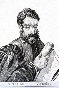 Giacomo Barozzi, alias Vignola, ranskaksi Le Vignole (1507 - 1573) italialainen arkkitehti. tekijältä Unknown artist