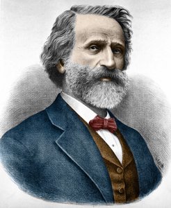 Giuseppe Verdi (1813-1901), italialainen säveltäjä. tekijältä Unknown artist