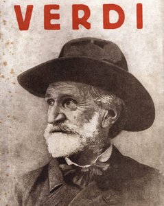 Giuseppe Verdi (1813 - 1901) italialainen säveltäjä tekijältä Unknown artist