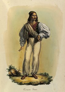 Kreikkalainen merirosvo 1700-luvulta. tekijältä Unknown artist