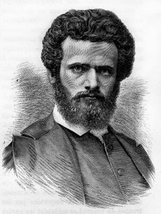 Henri Regnault (1843-1871), ranskalainen taidemaalari. Kaiverrus 1800-luvun lopusta H. Martinin teokseen "Histoire de France". tekijältä Unknown artist