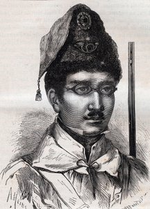Hippolyte-Louis-Alexandre (Hippolyte Louis Alexandre) Dechez, kuten Jenneval, ranskalainen koomikko ja runoilija - 1801 - 1830. tekijältä Unknown artist