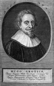 Hugo Grotius (1583-1645) (Huig de Groot), hollantilainen lakimies ja diplomaatti. tekijältä Unknown artist
