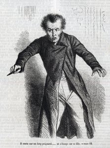 Kuvitus Honore de Balzacin (1799-1850) romaanista "The Vendetta". tekijältä Unknown artist