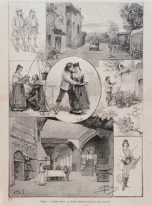 Kuvitukset Pietro Mascagnin oopperaan L