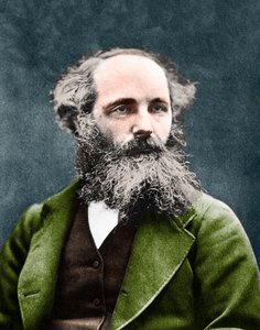 JAMES CLERK MAXWELL (1831-1879). Skotlantilainen fyysikko. noin 1875. tekijältä Unknown artist