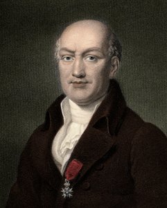 Jean Baptiste (Jean-Baptiste) Joseph Delambre 1749-1822 - kaiverrus - 1800-luku tekijältä Unknown artist