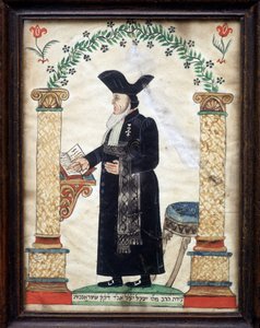Juutalainen kansantaide: Rabbin esitys tekijältä Unknown artist