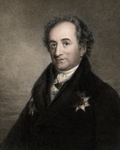 Goethen Johann Wolfgang 1749-1832 - kaiverrus - 1800-luku tekijältä Unknown artist