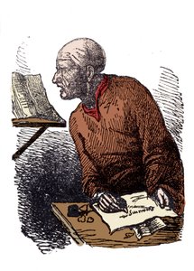 John Duns Scotus (1265? -1308) kutsuu myös Jean Duns Scottia tai Jean Duns Scotia, fransiskaanien filosofia. tekijältä Unknown artist