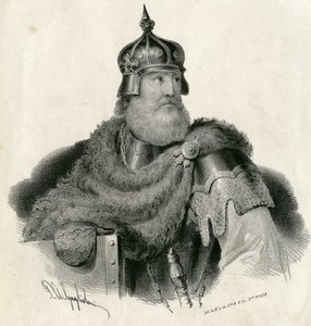 Kestutis - Liettuan suurruhtinas ja Trakain herttua 1297-1382 tekijältä Unknown artist