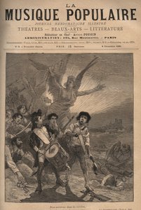 La Marseillaise, josta tuli kansallislaulu kolmannen tasavallan aikana (14. helmikuuta tekijältä Unknown artist
