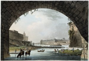 La Monnaie, 4 Nations in Paris, nähty J.C.Mats, julkaisija W.Miller Lontoossa-1806 tekijältä Unknown artist