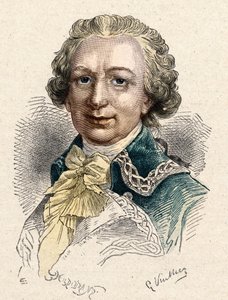 Louis Antoine, Bougainvillen kreivi (1729-1811), ranskalainen navigaattori. tekijältä Unknown artist