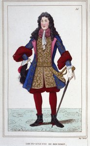 Louis Auguste de Bourbon, Mainen herttua (1670-1736). Ranskan prinssi. tekijältä Unknown artist