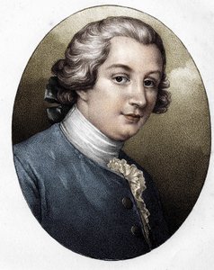 Louis Gresset (1709-1777), ranskalainen kirjailija. tekijältä Unknown artist