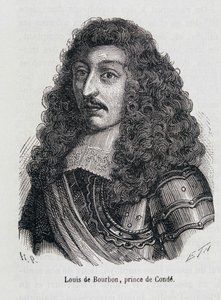 Ludvig II Bourbon, Conden prinssi (Bourbon-Conde), joka tunnetaan nimellä Le Grand Conde (1621-1686). tekijältä Unknown artist
