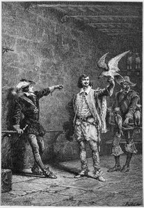 Ludvig XIII 16-vuotiaana ja hänen suosikkinsa Albert de Luynes - M. Guizotin "Histoire de France" -elokuvassa kaukaisimmista ajoista vuoteen 1789 tekijältä Unknown artist