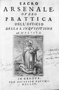 Manual of the Inquisitor: Practice of the Inquisition, Genova tekijältä Unknown artist