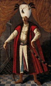 Mehmed IV (1642-1693) Ottomaanien valtakunnan sulttaani, n. 1681 tekijältä Unknown artist