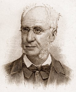 Academy Francaisen jäseniä vuonna 1895: muotokuva Emile Ollivierista (1825-1913), ranskalaisesta poliitikosta. tekijältä Unknown artist