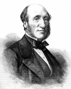 Michel Chevalier. Ranskalainen taloustieteilijä ja poliitikko (1806-1879). tekijältä Unknown artist