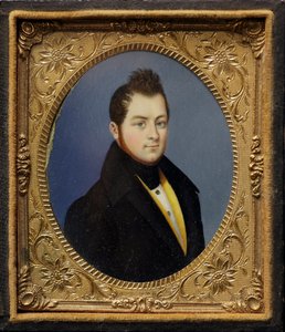 Pienoismuotokuva Camillo Bensosta, kreivi Cavourista (maalaus tekijältä Unknown artist