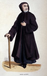 Moine Jacobite. Kaiverrus albumista uskonnollisista määräyksistä, Pariisi tekijältä Unknown artist