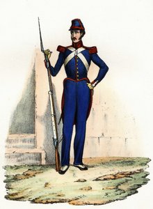 Algerin kansalliskaarti tai afrikkalainen miliisi, jonka Afrikan ranskalaisen armeijan kenraali Clausel perusti vuonna 1830, varmistamaan järjestyksen kaupungissa. Teoksessa ”” Storia d