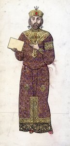 Nicephorus III Botaneiates tai Botaniate (Bysantin keisari 1078-1081) tekijältä Unknown artist