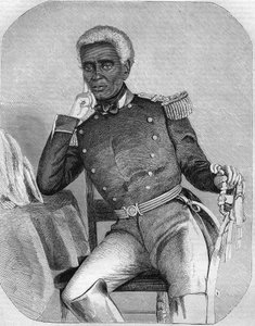Nicolas Fabre Geffard Haitin tasavallan presidentti vuosina 1859-1867. tekijältä Unknown artist