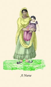 Sairaanhoitaja vauvan kanssa tekijältä Unknown Artist