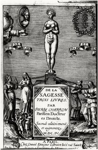 Viisaudesta, Pierre Charronin kolme kirjaa (1541-1603) tekijältä Unknown artist