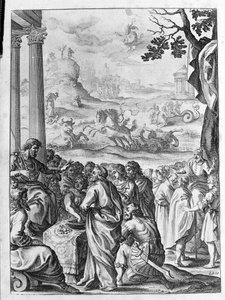 Ovidius (Ovidius) - kuvitus kirjalle 15 - (P. Ovidian Metamorphoses of the Night tekijältä Unknown artist