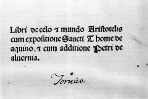 Albert Suuren (= Albert Magnus 1206 - 1280), saksalaisen teologin ja filosofin Philosophiae Pauperum. Brescia tekijältä Unknown artist