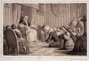 Pius VII (1742 - 1823) kumoaa Sonninon tuhoamismääräyksen "" Storia d