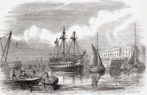 Plymouth, Englanti (kaiverrus) tekijältä Unknown artist
