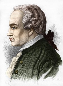 (Immanuel) Emmanuel Kantin muotokuva. Saksalainen filosofi (K¿nigsberg tekijältä Unknown artist