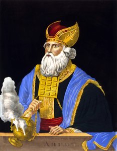 Aaronin, Mooseksen veljen, muotokuva. tekijältä Unknown artist