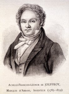 Achille François Léonor de Jouffroyn muotokuva, markiisi d