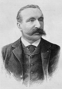 Albert Sorelin (1842 - 1906) muotokuva. Kaiverrus 1800-luvun lopusta H. Martinin teokseen "Histoire de France". tekijältä Unknown artist