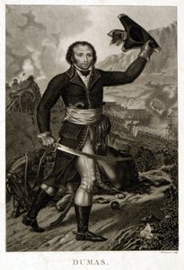 Alexandre Davy Dumasin (1762-1806), Alexandre Dumasin isän muotokuva tekijältä Unknown artist