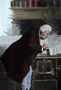 Alexandre Dumas Peren (1802 - 1870) muotokuva uuneissa. tekijältä Unknown artist